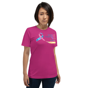 CDHAR- (21) Congenital Diaphragmatic Hernia Awareness Ribbon Unisex T-Shirt