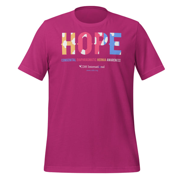 CDHAR- (6) Congenital Diaphragmatic Hernia Awareness Ribbon Unisex t-shirt