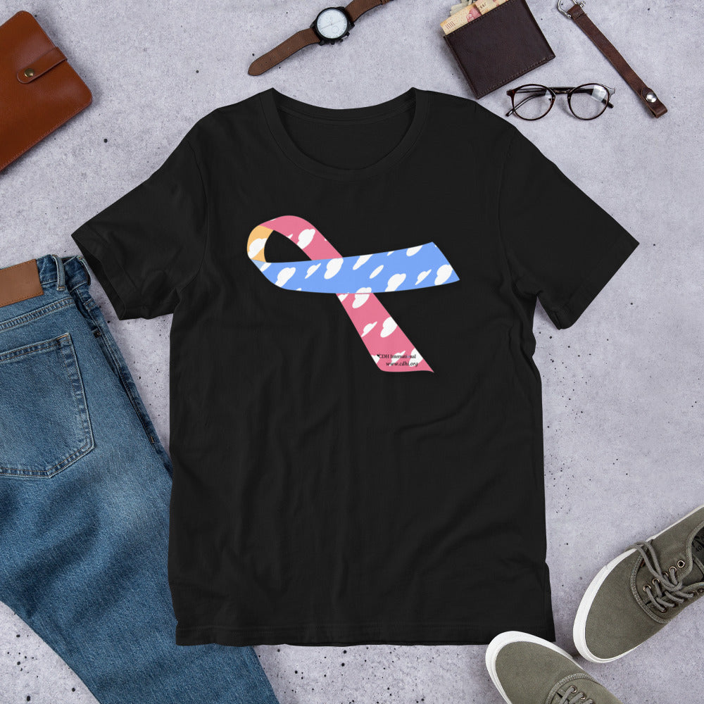 CDHAR- (14) Congenital Diaphragmatic Hernia Awareness Ribbon T-Shirt