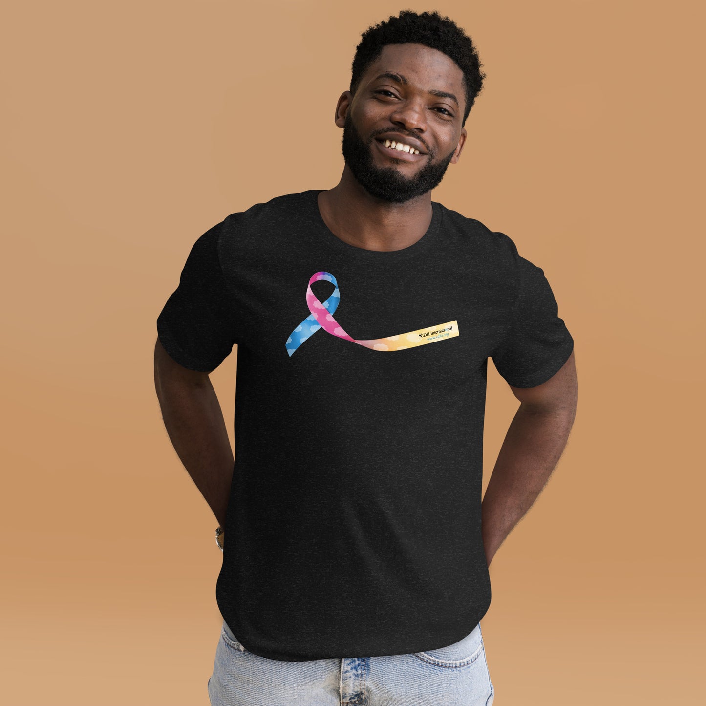 CDHAR- (19) Congenital Diaphragmatic Hernia Awareness Ribbon Unisex Tshirt 2