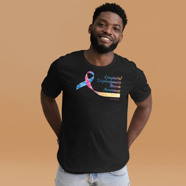 CDHAR- (21) Congenital Diaphragmatic Hernia Awareness Ribbon Unisex T-Shirt