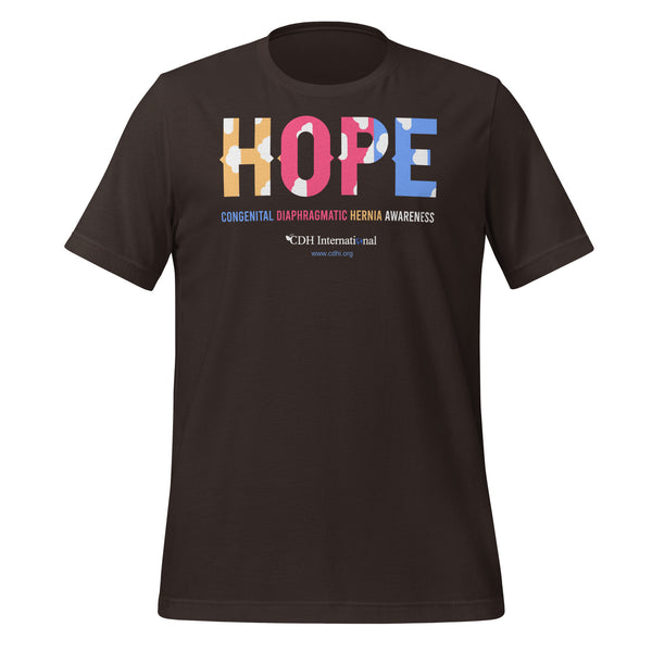 CDHAR- (6) Congenital Diaphragmatic Hernia Awareness Ribbon Unisex t-shirt