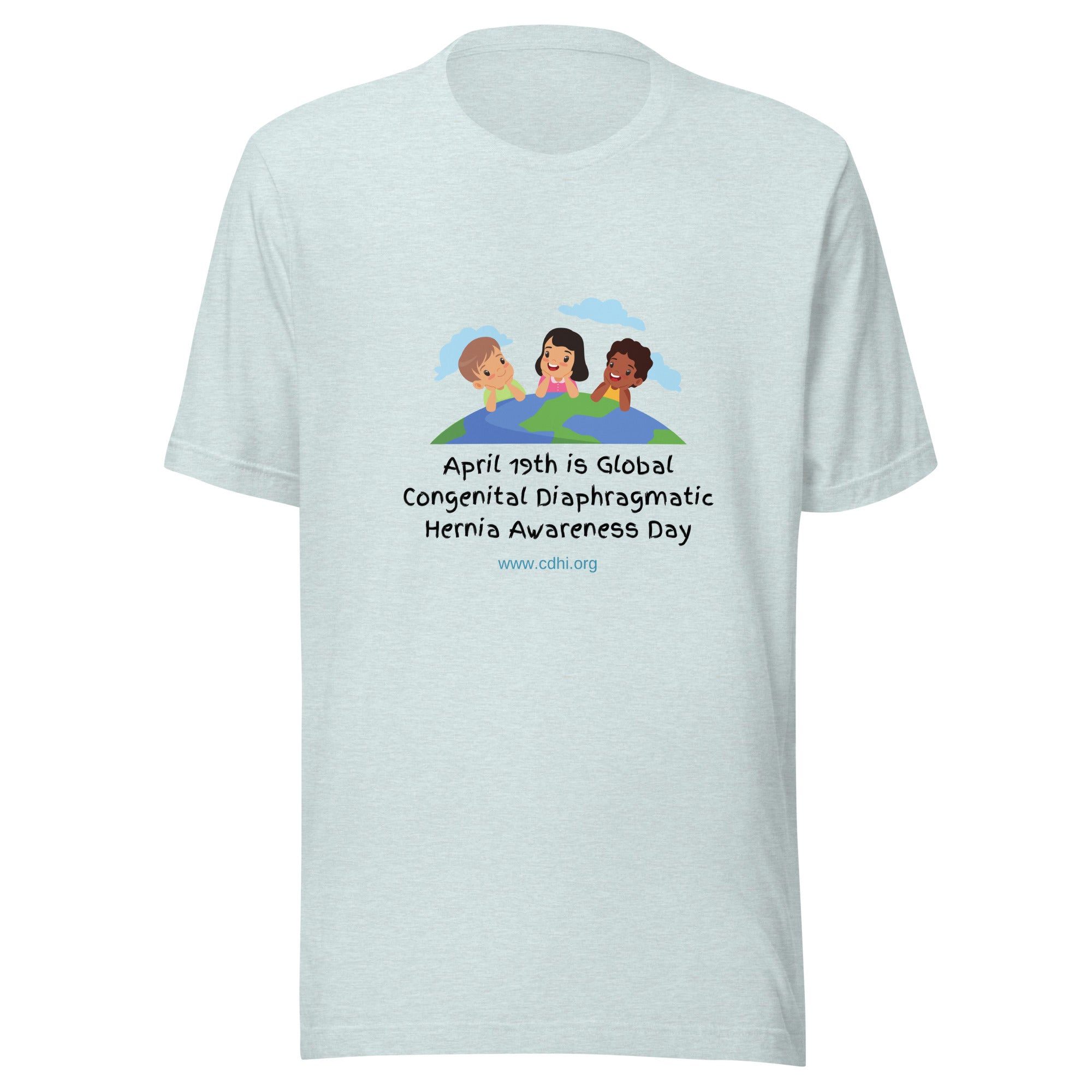 CDHA19- (10) April 19th is Congenital Diaphragmatic Hernia Awareness DayUnisex t-shirt