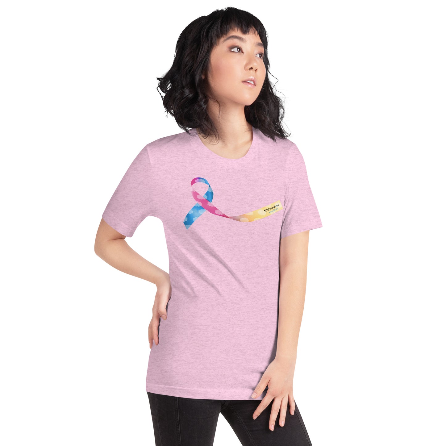 CDHAR- (19) Congenital Diaphragmatic Hernia Awareness Ribbon Unisex Tshirt 2