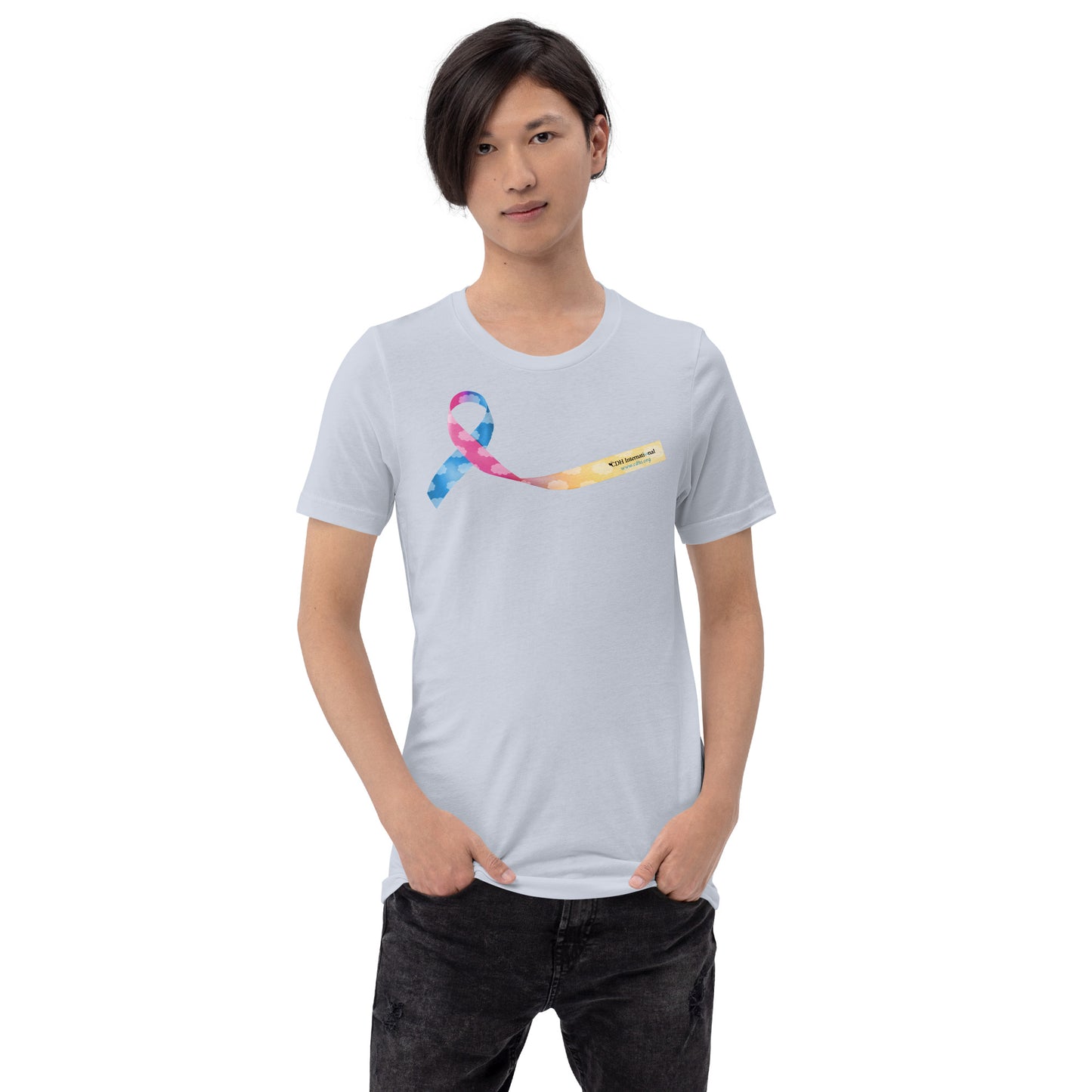 CDHAR- (19) Congenital Diaphragmatic Hernia Awareness Ribbon Unisex Tshirt 2