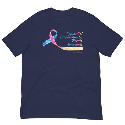 CDHAR- (21) Congenital Diaphragmatic Hernia Awareness Ribbon Unisex T-Shirt