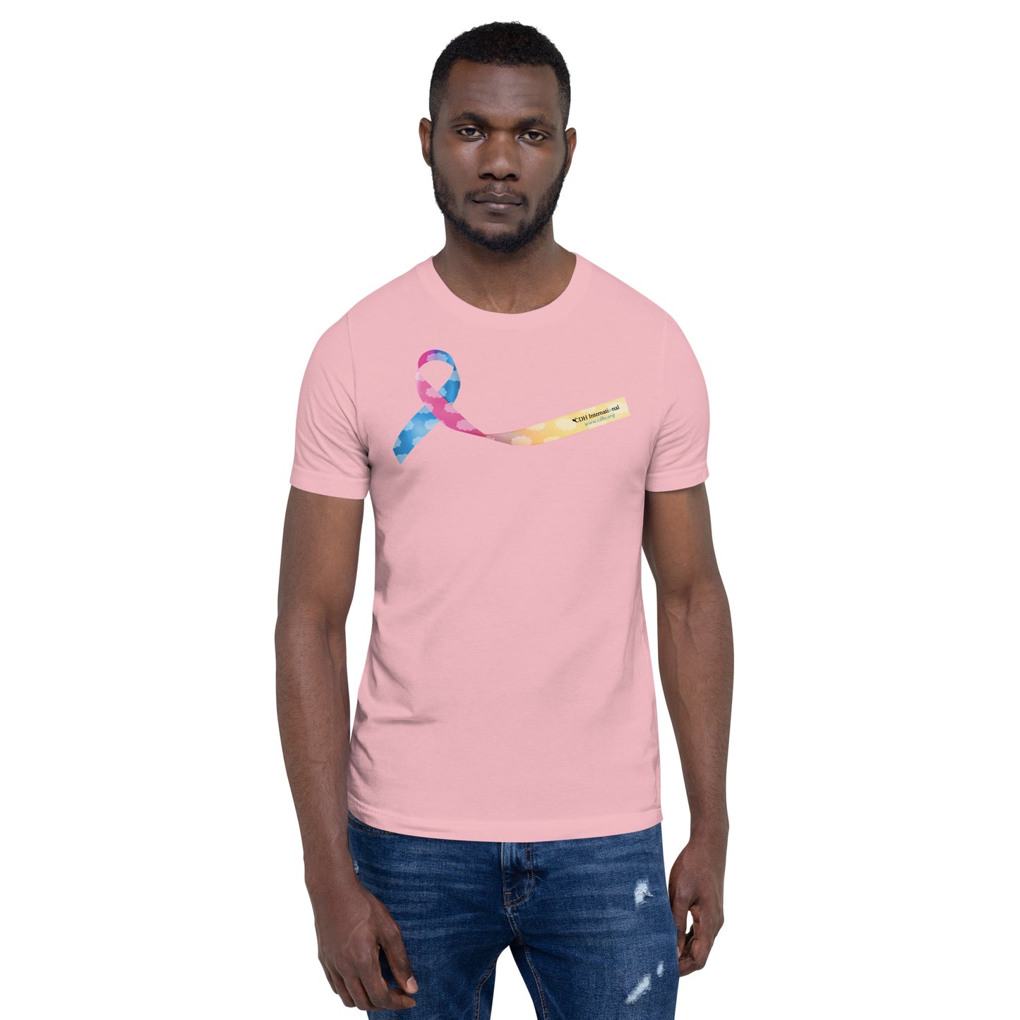 CDHAR- (19) Congenital Diaphragmatic Hernia Awareness Ribbon Unisex Tshirt 2