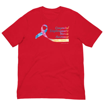 CDHAR- (21) Congenital Diaphragmatic Hernia Awareness Ribbon Unisex T-Shirt