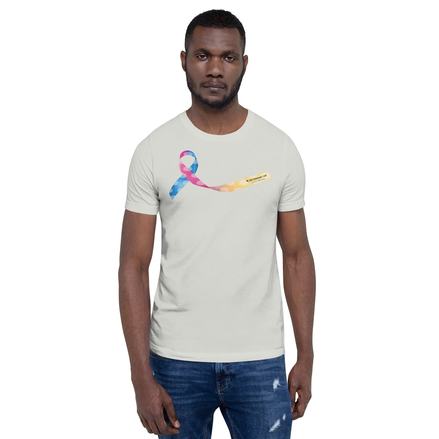 CDHAR- (19) Congenital Diaphragmatic Hernia Awareness Ribbon Unisex Tshirt 2