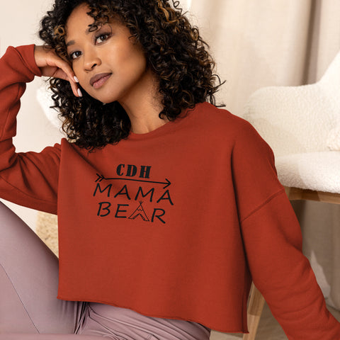 CDH Mama Bear Crop Sweatshirt