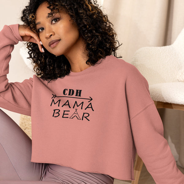 CDH Mama Bear Crop Sweatshirt