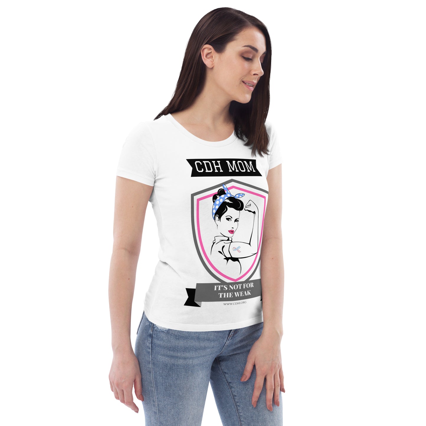 CDH Super Mom Women's fitted eco tee