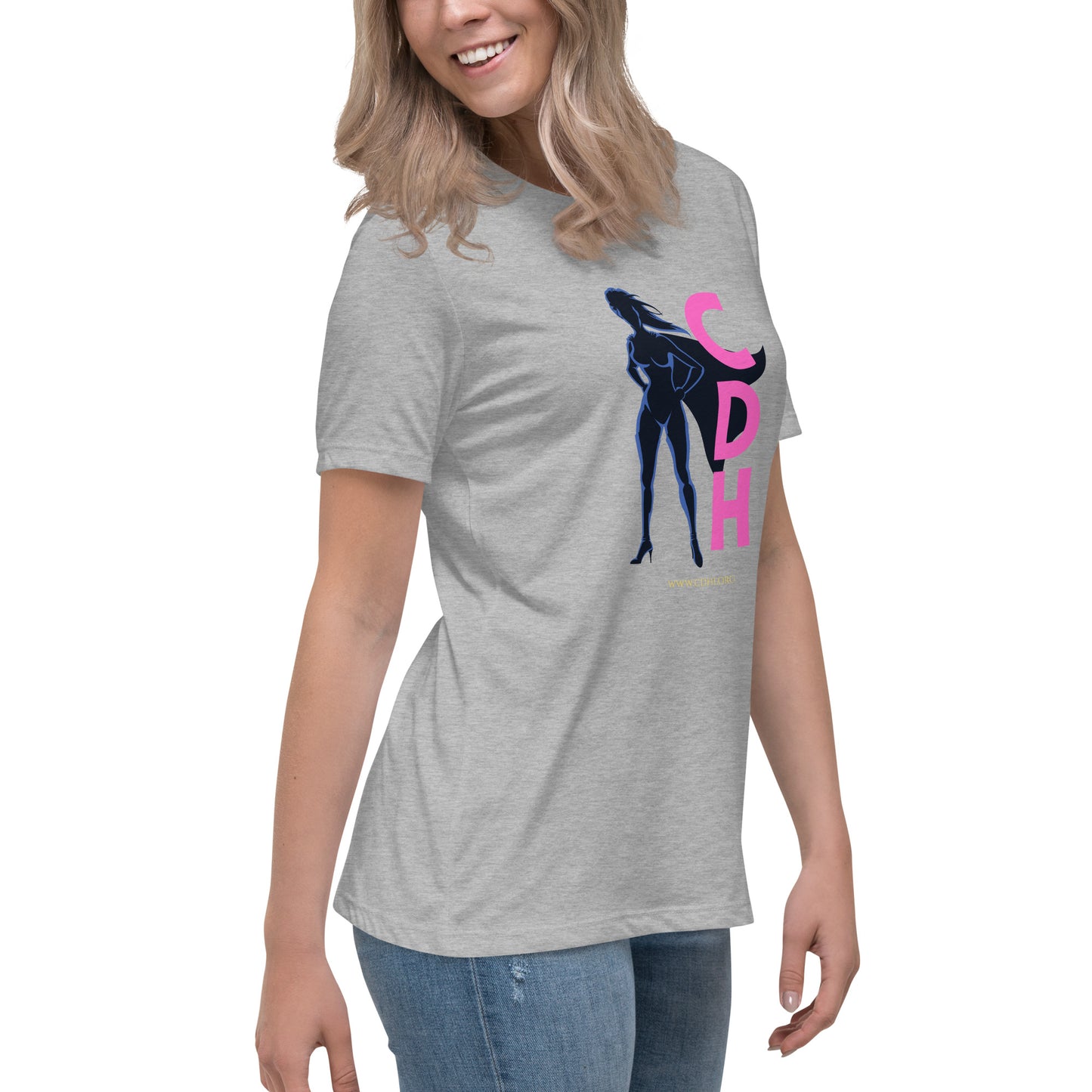 CDHSH-(65) CDH Superhero Women's Relaxed T-Shirt