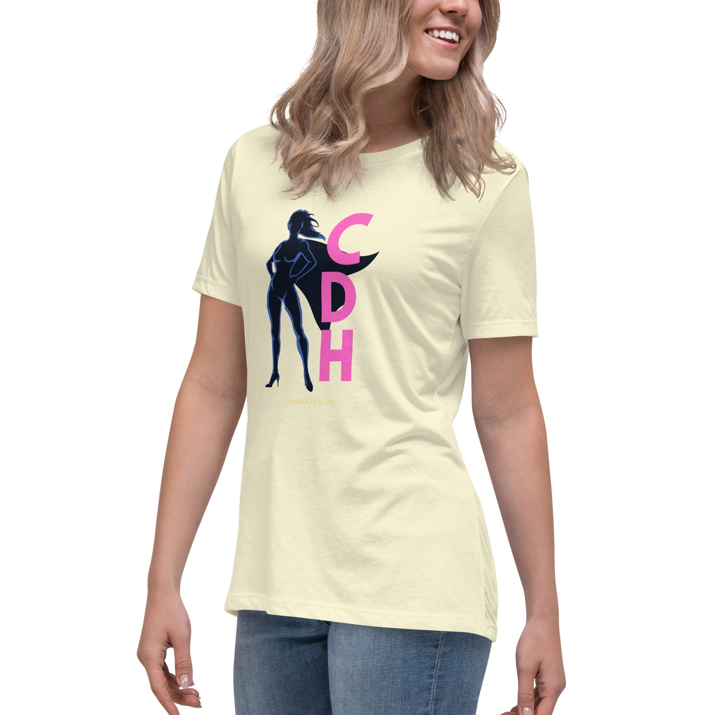CDHSH-(65) CDH Superhero Women's Relaxed T-Shirt