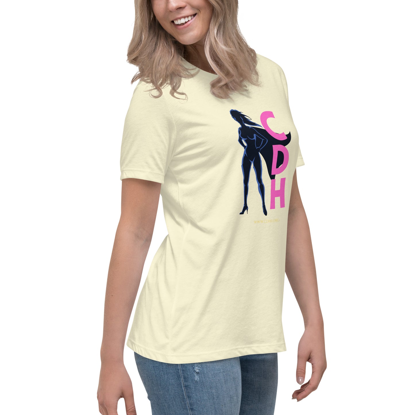 CDHSH-(65) CDH Superhero Women's Relaxed T-Shirt