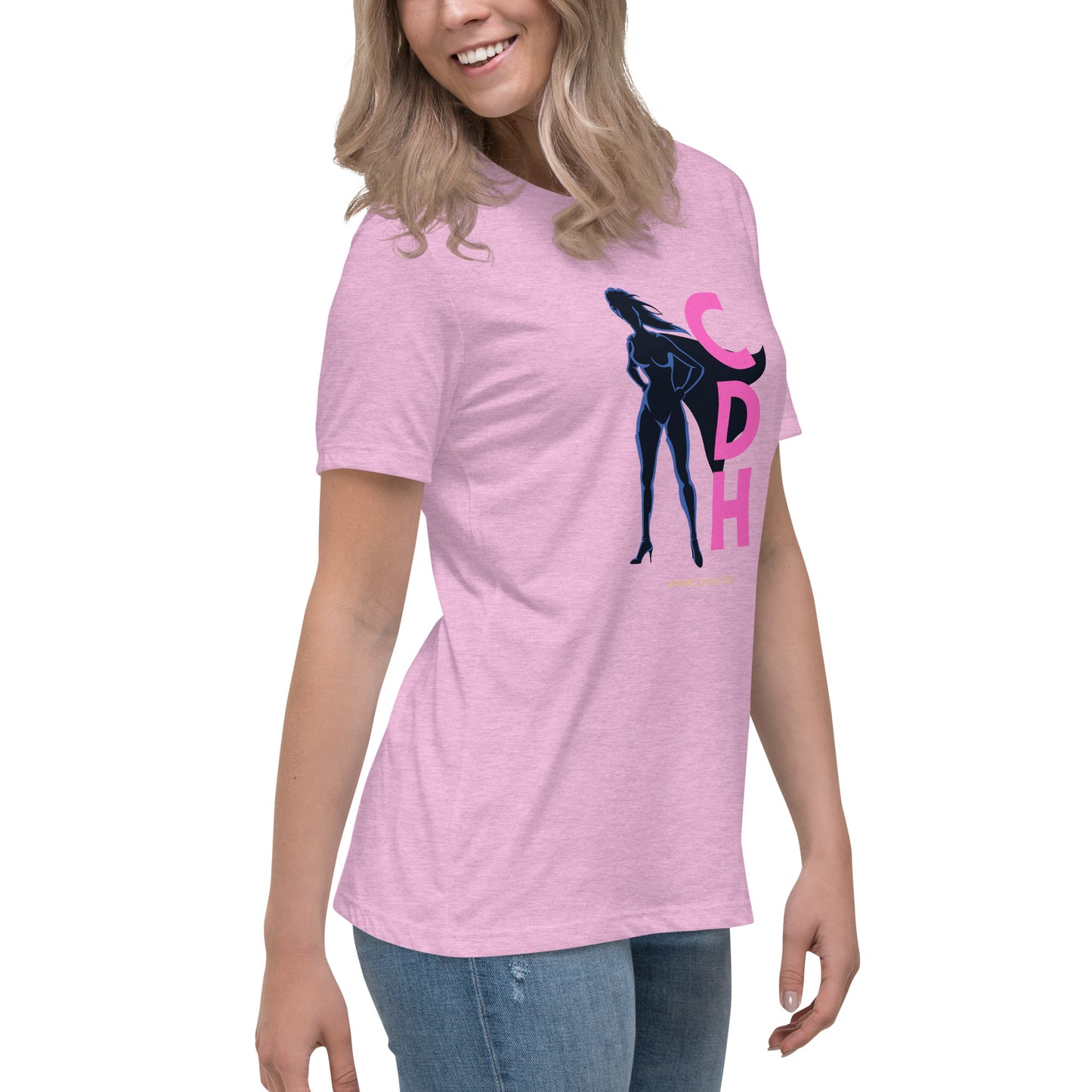 CDHSH-(65) CDH Superhero Women's Relaxed T-Shirt