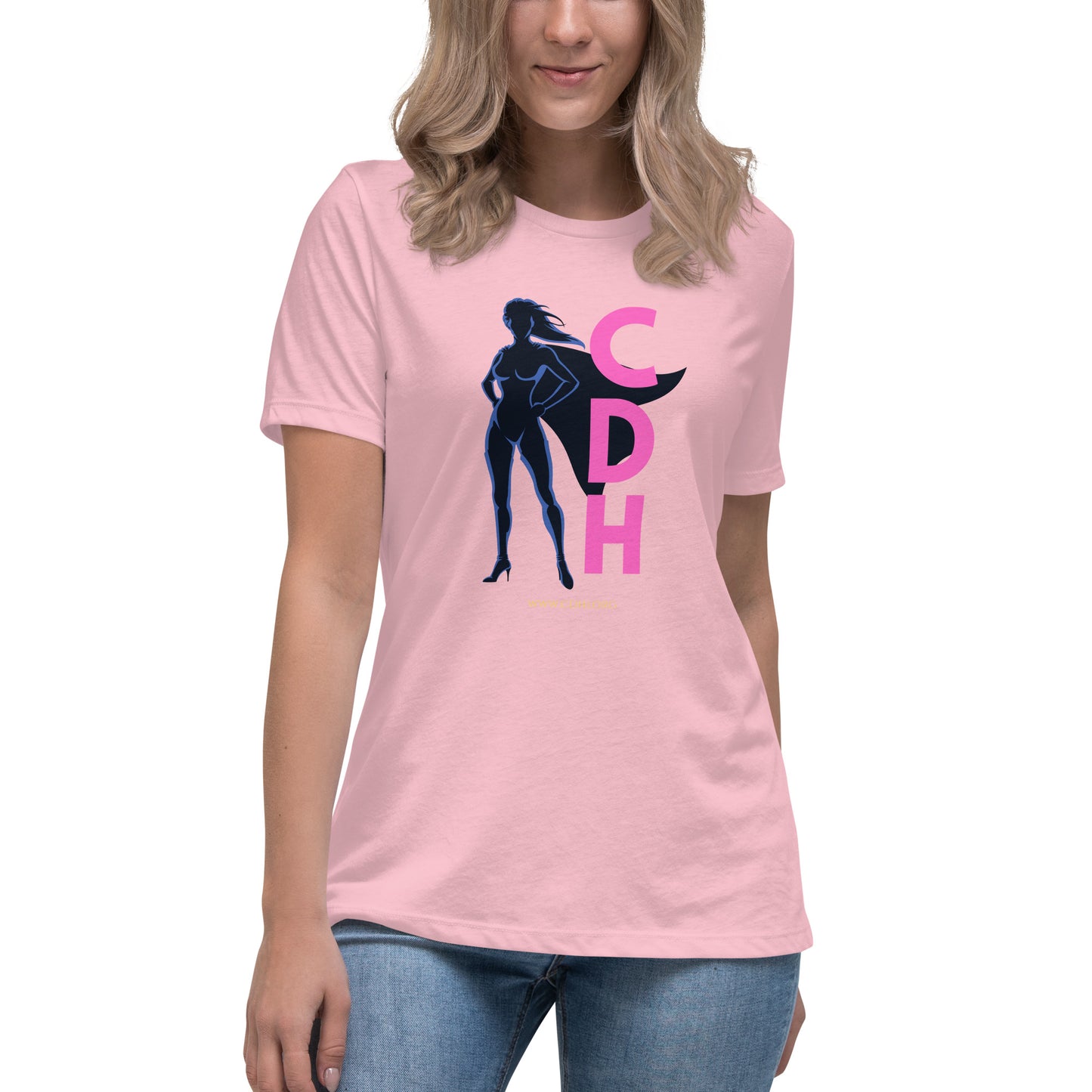 CDHSH-(65) CDH Superhero Women's Relaxed T-Shirt
