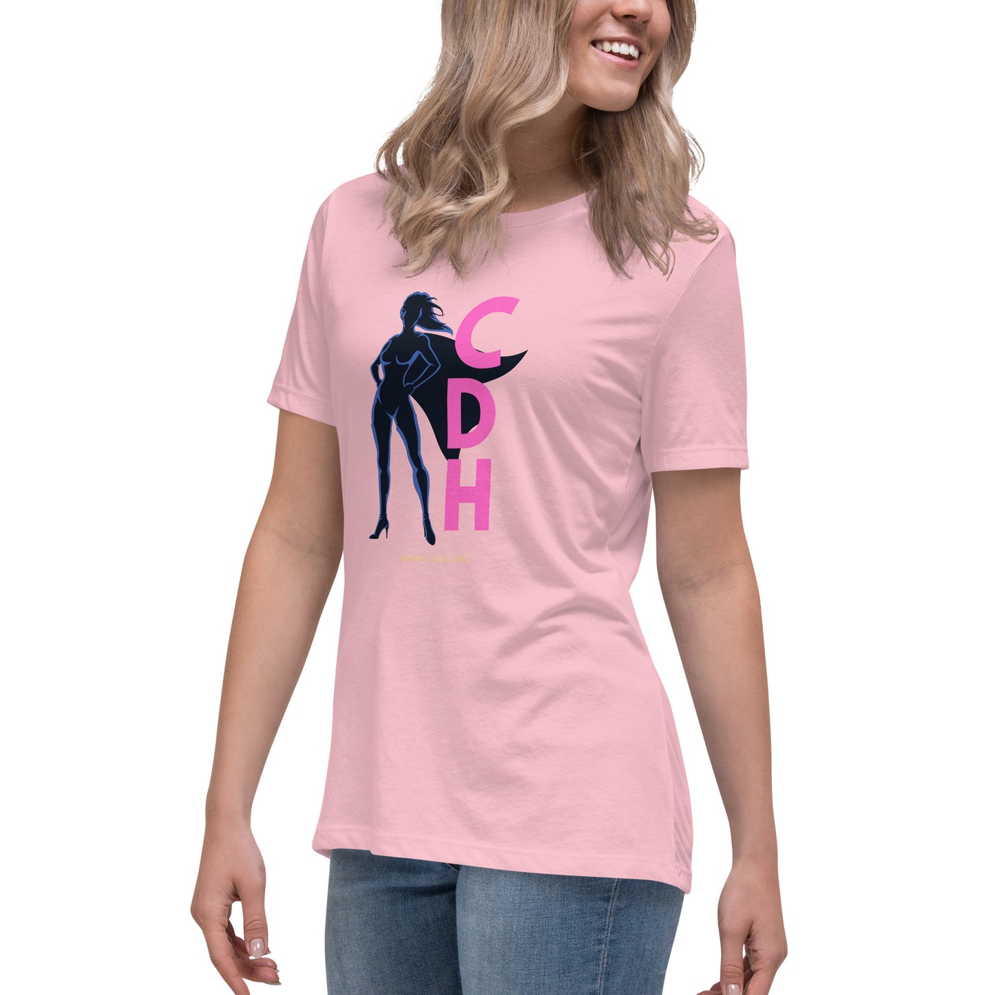 CDHSH-(65) CDH Superhero Women's Relaxed T-Shirt