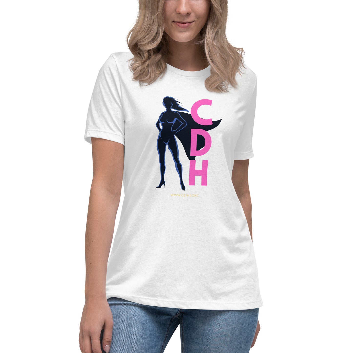 CDHSH-(65) CDH Superhero Women's Relaxed T-Shirt