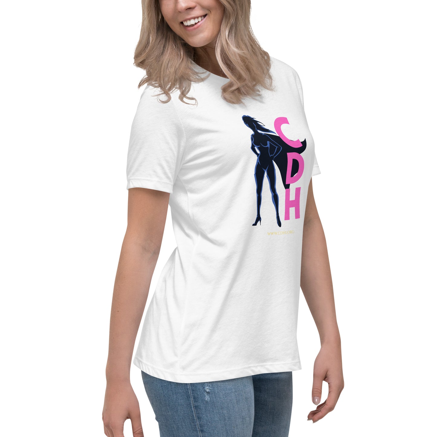 CDHSH-(65) CDH Superhero Women's Relaxed T-Shirt