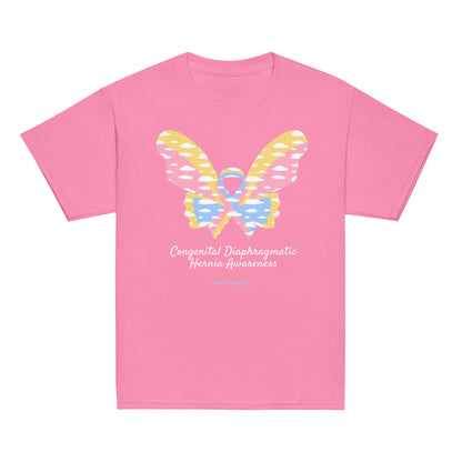 CDHAR- (27) Congenital Diaphragmatic Hernia Awareness Ribbon Youth classic tee