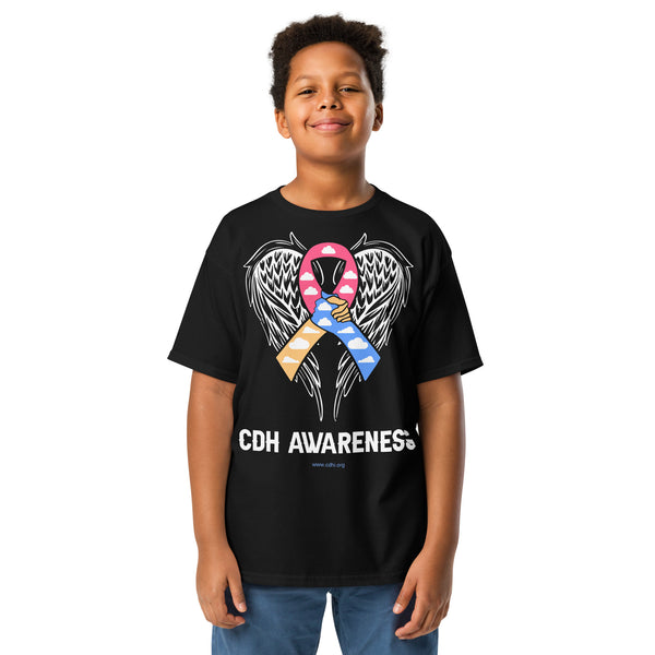 CDHAR- (30) Congenital Diaphragmatic Hernia Awareness Ribbon Youth classic tee