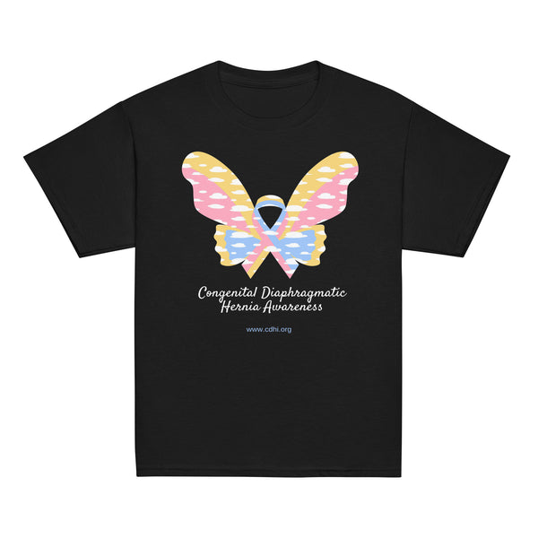 CDHAR- (27) Congenital Diaphragmatic Hernia Awareness Ribbon Youth classic tee