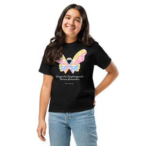 CDHAR- (27) Congenital Diaphragmatic Hernia Awareness Ribbon Youth classic tee