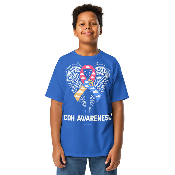 CDHAR- (30) Congenital Diaphragmatic Hernia Awareness Ribbon Youth classic tee