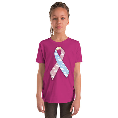 CDHAR- (15) Congenital Diaphragmatic Hernia Awareness Ribbon T-Shirt