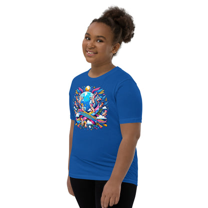 April 19th is Congenital Diaphragmatic Hernia Awareness Day Youth Short Sleeve T-Shirt