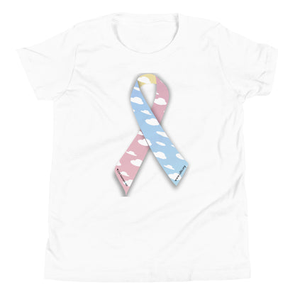CDHAR- (15) Congenital Diaphragmatic Hernia Awareness Ribbon  Youth Short Sleeve T-Shirt