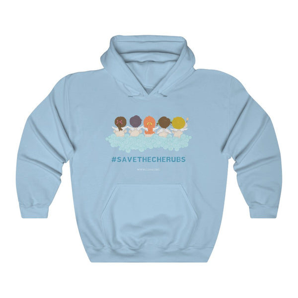 #savethecherubs Unisex Heavy Blend™ Hooded Sweatshirt