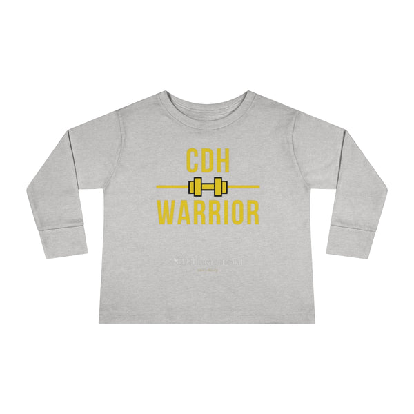 CDH Warrior Strong Toddler Long Sleeve Tee