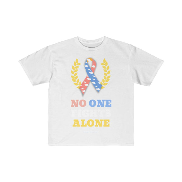 "No One Fights Alone" CDH Awareness Kids Retail Fit Tee - CDH International