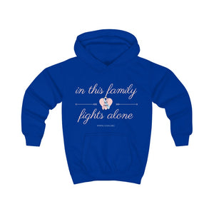 "In This Family, No One Fights Alone" CDH Awareness Kids Hoodie - CDH International
