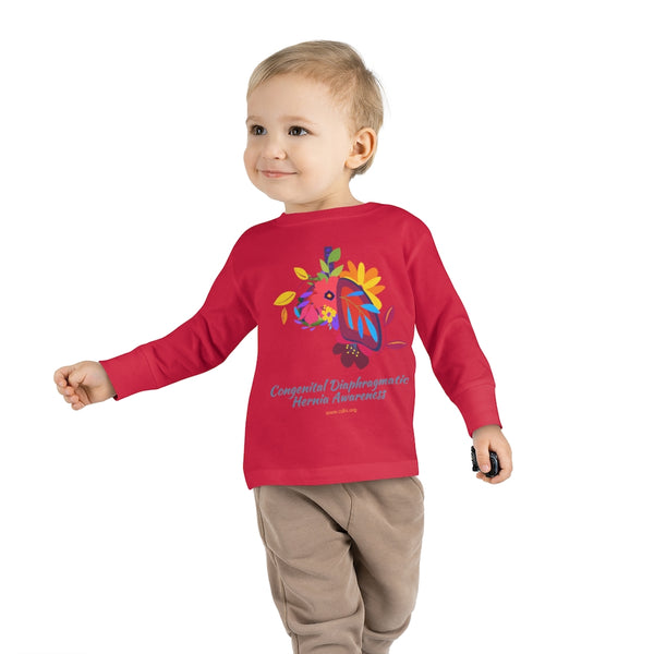 Right-Sided Congenital Diaphragmatic Hernia Awareness Toddler Long Sleeve Tee