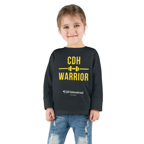 CDH Warrior Strong Toddler Long Sleeve Tee