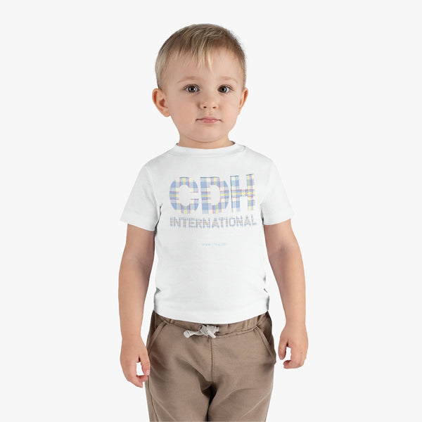 Official Congenital Diaphragmatic Hernia Awareness Dress Tartan Infant Cotton Jersey Tee