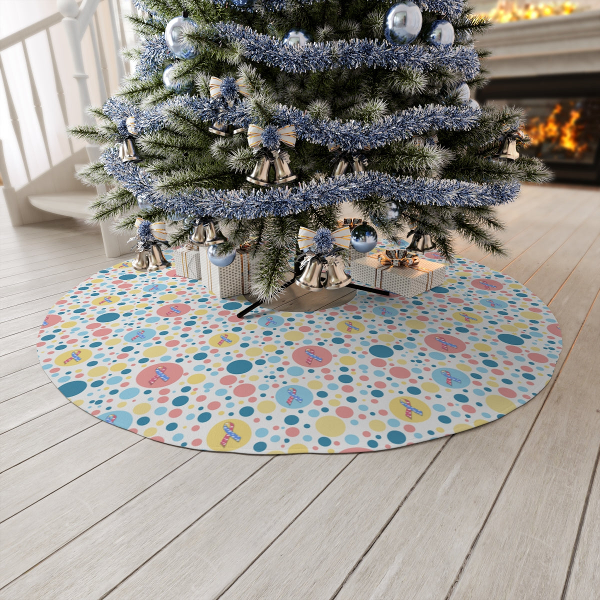 It's Not Just A Hole Congenital Diaphragmatic Hernia Awareness Round Tree Skirt