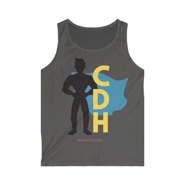 "CDH Superdad" Men's Softstyle Tank Top (UK Printing) - CDH International