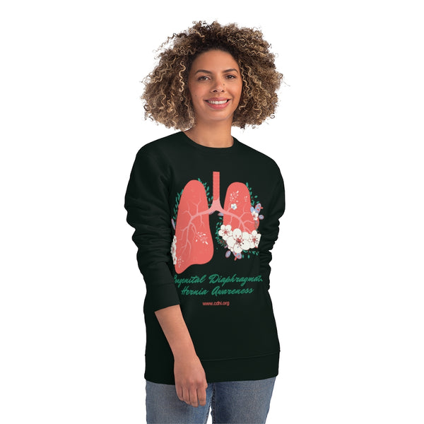 CDH Lungs Daisies Unisex Changer Sweatshirt