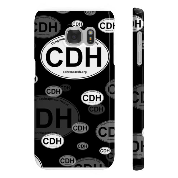 CDH Research Logo Slim Phone Cases (UK Printing) - CDH International