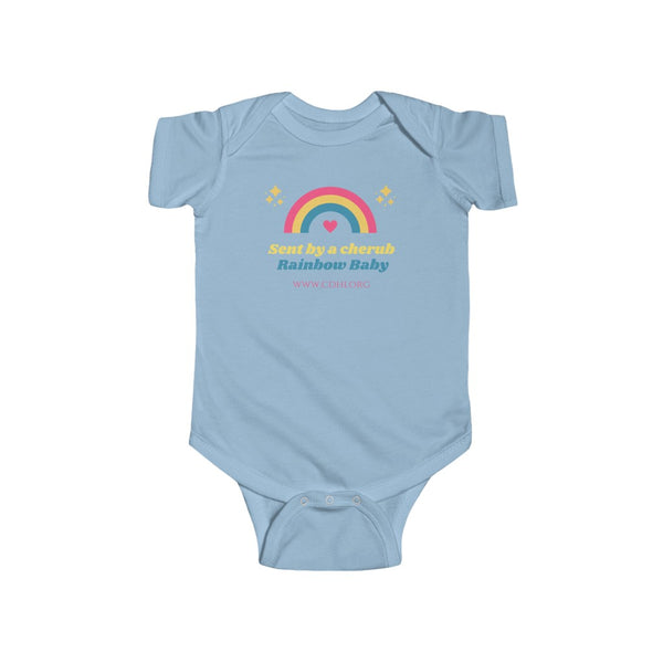 "Rainbow Baby" CDH Awareness Infant Fine Jersey Bodysuit - CDH International