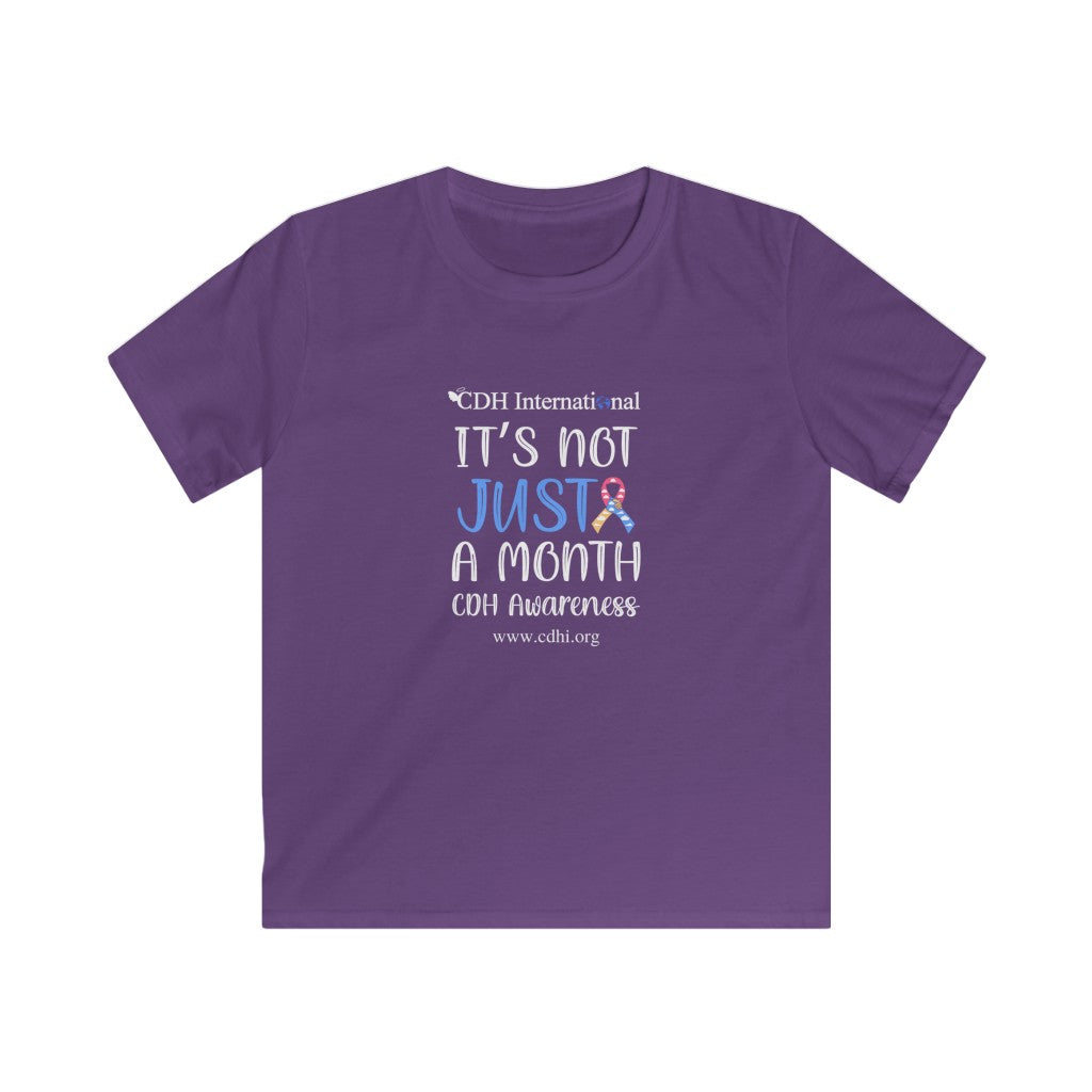 "It's not just a month" Kids Cotton™ Tee