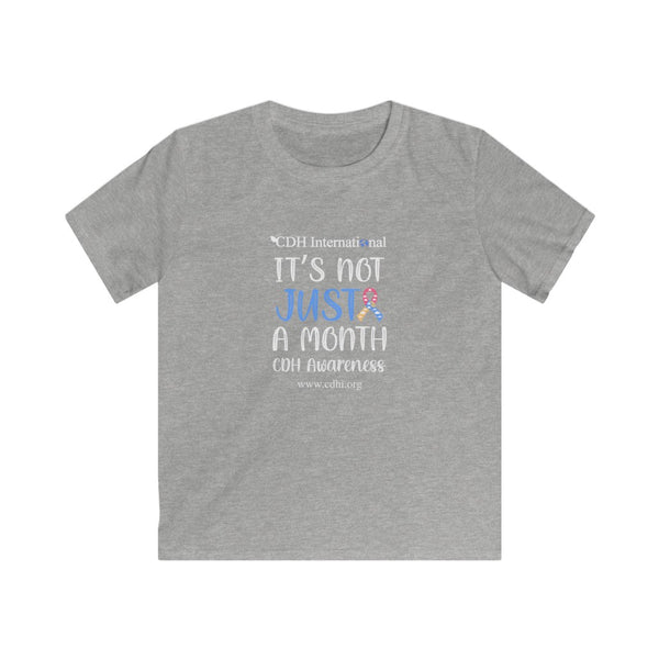 "It's not just a month" Kids Cotton™ Tee