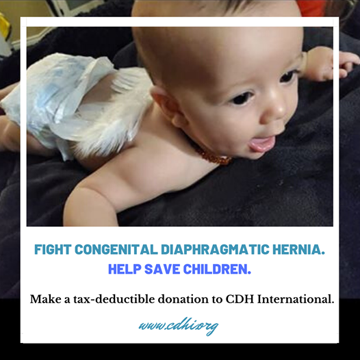 Donate now to Fight Congenital Diaphragmatic Hernia and help kids like Ben