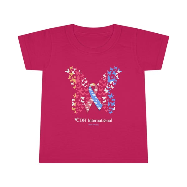 CDH Butterfly Congenital Diaphragmatic Hernia Awareness Toddler T-shirt