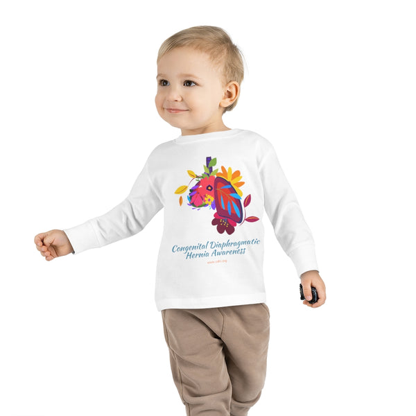 Right-Sided Congenital Diaphragmatic Hernia Awareness Toddler Long Sleeve Tee