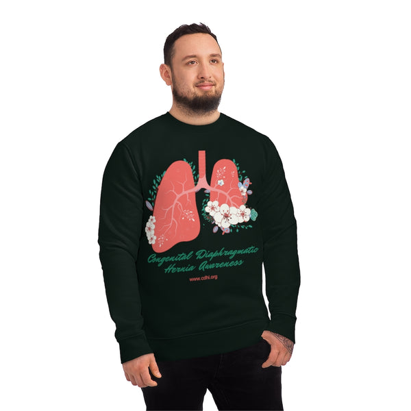 CDH Lungs Daisies Unisex Changer Sweatshirt